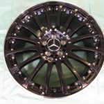 新品 スタッドレス コンチネンタル ノースコンタクトNC6 225/45-18 u0026 Carlsson 1/16RSR GT BK ベンツ Aクラス