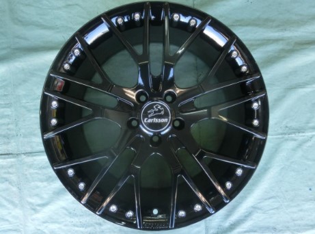 新品 Carlsson(カールソン)1/10X (5H/114.3) BK 20インチ ホイールのみ 