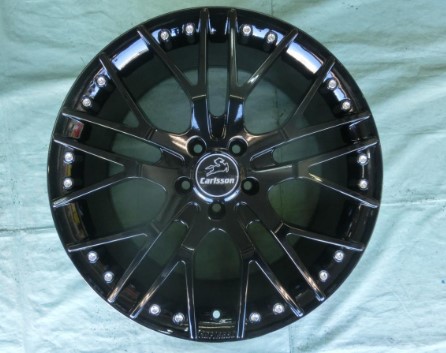 新品 Carlsson(カールソン)1/10X (5H/114.3) BK 19インチ ホイールのみ 